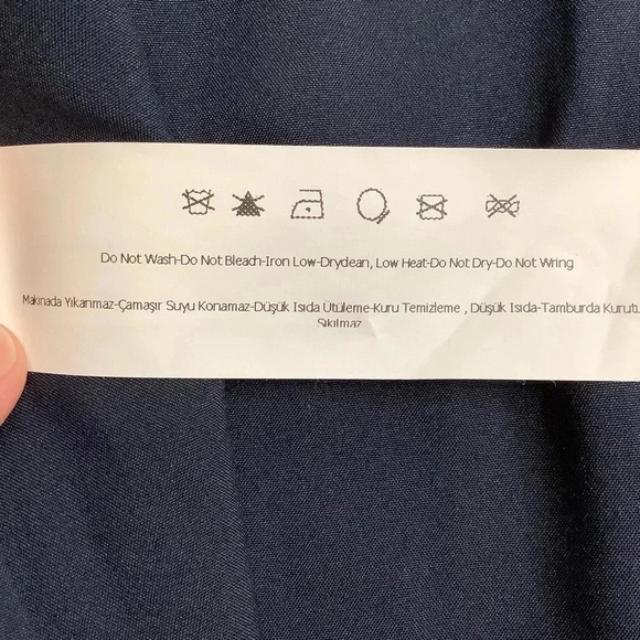 KENDI BOUTIQUE Navy Double Breasted Blazer Dress Size M - Picture 13 of 16